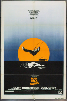 MAN ON A SWING (1974) 11673 Original Paramount Pictures One Sheet Poster (27x41). Folded. Fine Plus.