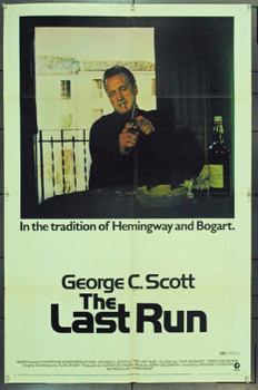 LAST RUN, THE (1971) 11678 Original MGM One Sheet Poster (27x41).  Folded.  Fine.