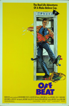OFF BEAT (1986) 20417 Original Touchstone Pictures One Sheet Poster (27x41).  Rolled.  Very Fine Condition.
