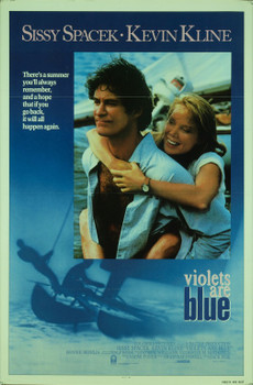 VIOLETS ARE BLUE (1986) 20430 Original Columbia Pictures One Sheet Poster (27x41). Folded.  Fine condition.