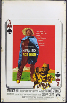 ACE HIGH (1968) 21827 Original Paramount Pictures Window Card (14x22). Very Fine.