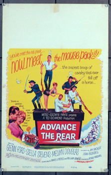 ADVANCE TO THE REAR (1964) 21828 Original Fox Film Corporation Insert Poster (14x36).  Very Fine.