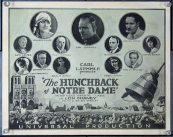 HUNCHBACK OF NOTRE DAME (1923) 24031 Movie Poster  Title Lobby Card Universal Pictures Title Card.  11x14.  Very Fine Condition. HUNCHBACK OF NOTRE DAME (1923) 24031 Movie Poster  Title Lobby Card Universal Pictures Title Card.  11x14.  Very Fine Condition.