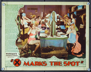 X MARKS THE SPOT (1931) 24481 Tiffany Production Scene Lobby Card   11x14  Very Fine Condition