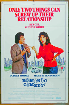 ROMANTIC COMEDY (1983) 3101 Movie Poster Original MGM/UA One Sheet Poster (27x41).  Folded.  Very Fine Condition.