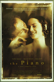 PIANO, THE (1993) 22010 Original Miramax Films One Sheet Poster (27x41).  Unfolded.  Very Fine.