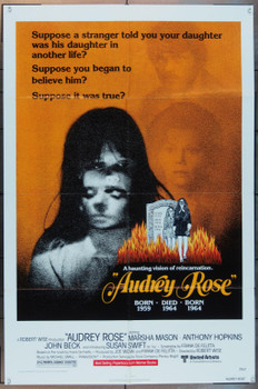 AUDREY ROSE (1977) 5106 United Artists Original One Sheet Poster (27x41).   Folded.  Fine Plus.