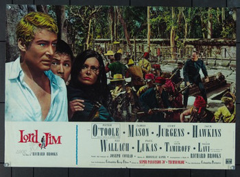 LORD JIM (1965) 11876 Original Italian Photobusta (18x26).  Folded.  Very Good Condition.