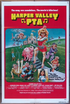 HARPER VALLEY P.T.A. (1978) 19286 Movie Poster  27x41 U.S. One-Sheet Folded  Barbara Eden  Ronny Cox  Jeannie C. Riley