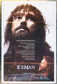 ICEMAN (1984) 1904 Original Universal Pictures One Sheet Poster (27x41).  Folded.  Very Fine Condition.