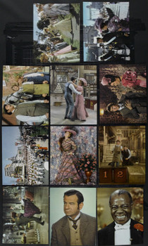HELLO, DOLLY! (1969) 15056 Original Complete Set of 12 Italian Oversized Deluxe Color Stills (12x14).  Very Fine Plus To Near Mint.