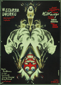 IN THE OLD MANOR HOUSE (1985) 22309 Original B Style Polish Poster (27x39).  Dybowski Artwork.  Unfolded.  Very Fine.