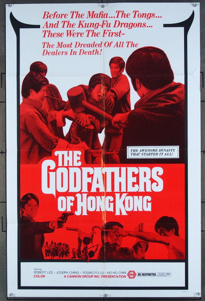 GODFATHERS OF HONG KONG  (1994) 26501  Martial Arts Movie Poster   Cannon Group Original One-Sheet Poster  (27x41) Folded  Very Fine Condition