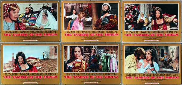 TAMING OF THE SHREW, THE (1967) C18152 Columbia Pictures Original Canadian Posters (17x26)  Six posters.  Very Fine Condition