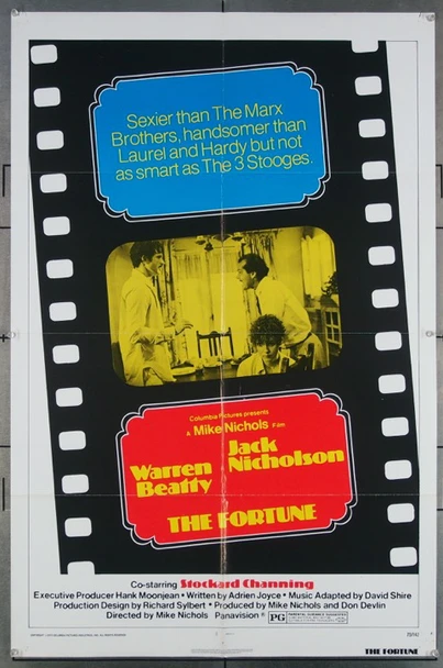 FORTUNE, THE (1975) 27172 Original Columbia Pictures One-Sheet Poster (27x41).  Folded.  Very Fine Condition.
