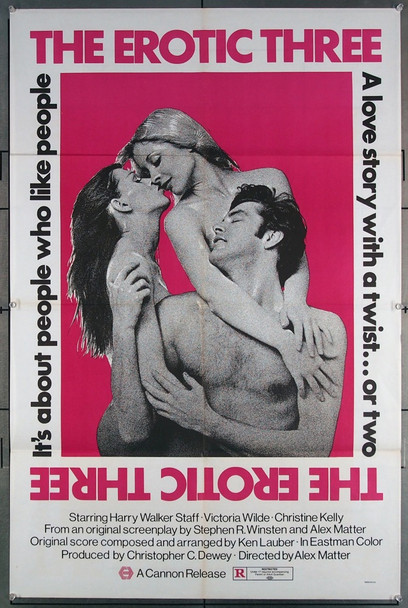 SCRATCH HARRY (1969) 10623 Movie Poster Sexploitation Cannon Original U.S. One-Sheet Poster (27x41) Folded  Very Good Plus Condition