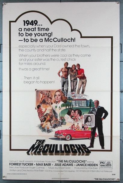 WILD MUCULLOCHS, THE (1975) 11975 American International U.S. One-Sheet Poster (27x41) Folded Very Good Plus Condition
