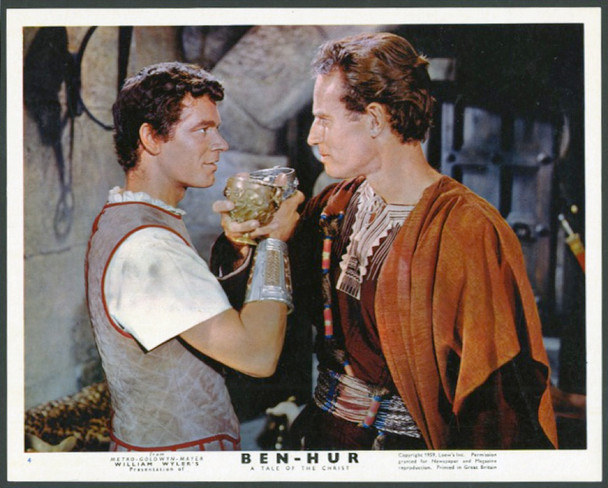 BEN-HUR (1959) 28370 MGM Original British Front of House Card (8x10) Very Fine Condition
