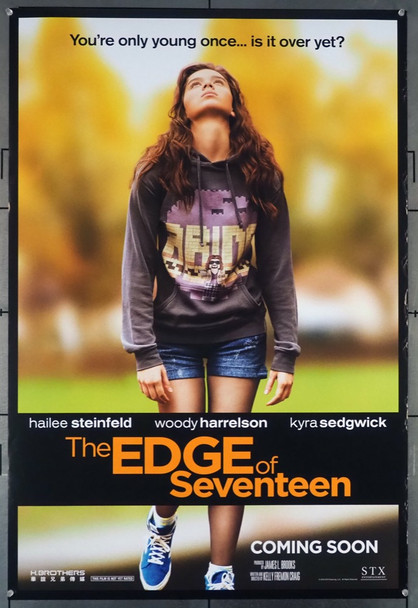 EDGE OF SEVENTEEN, THE (2016) 26373 STX Entertainment Original U.S. One-Sheet Poster (27x40) Rolled  Double-Sided  Very Fine
