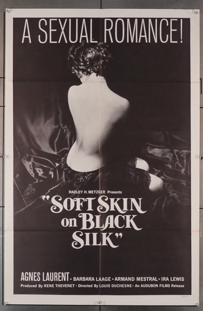 MUNDO PARA MI, UN  (1959) 3568  SOFT SKIN ON BLACK SILK  (27X41) Movie Poster Audubon Films U.S. Release One-Sheet Poster  Dated 1963   Folded  Very Good Condition