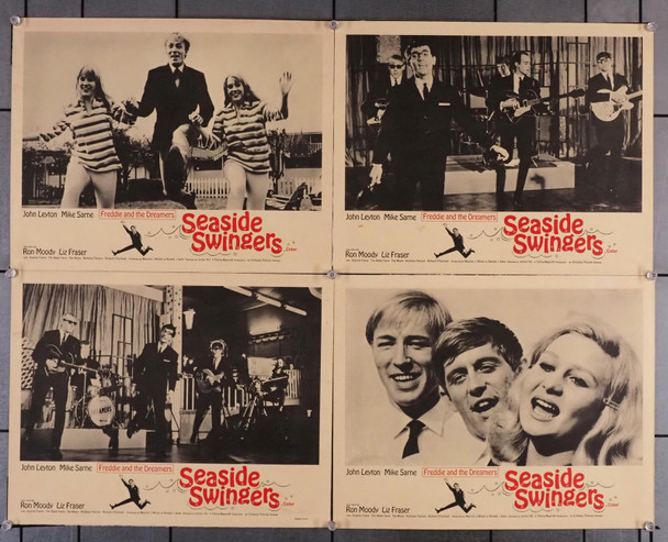 EVERY DAY'S A HOLIDAY (1965) aka SEASIDE SWINGERS 4365 Movie Posters  11x14 U.S. Lobby Cards Freddie and the Dreamers Original U.S. Scene Lobby Cards (11x14)  Four Individual Scene Cards  Very Good Condition