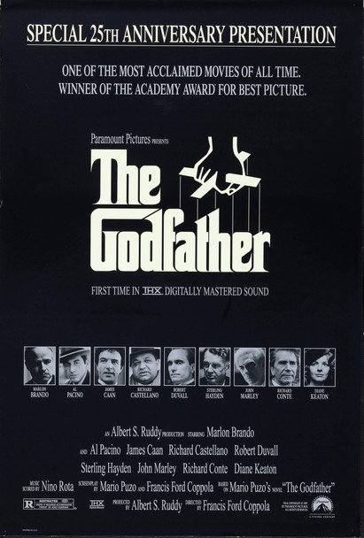 Original Godfather, The (1972) movie poster in NM condition for
