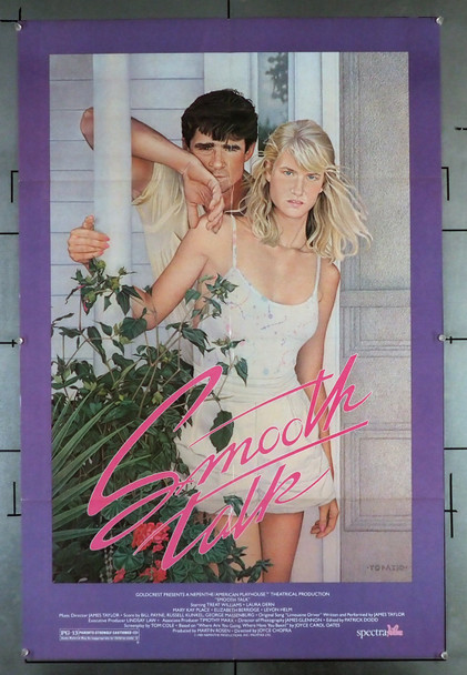 SMOOTH TALK (1985) 2852 Movie Poster (27x41) Laura Dern  Treat Williams  Joyce Chopra  Art by Vincent Topazio Original U.S. One-Sheet Poster (27x41) Folded  Very Fine