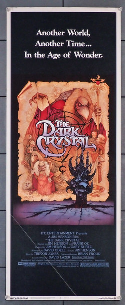 DARK CRYSTAL, THE (1982) 31117 Original U.S. Insert Poster  (14x36) Good Condition