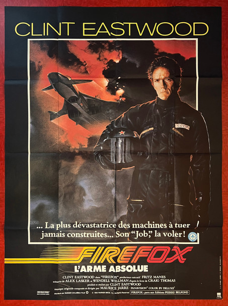 FIREFOX (1982) 31898 Movie Poster Original French Grande Poster (47x63)  Clint Eastwood  Art by Charles deMar