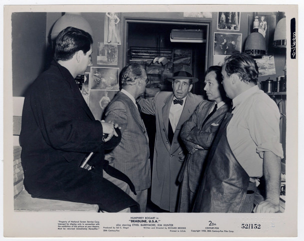 DEADLINE U.S.A. (1952) Movie Poster
