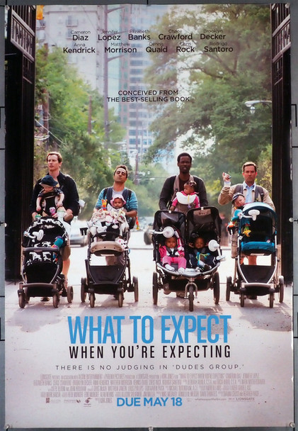 WHAT TO EXPECT WHEN YOU'RE EXPECTING (2012) 32044 Movie Poster Original U.S. One-Sheet Poster (27x40) Rolled Very Fine