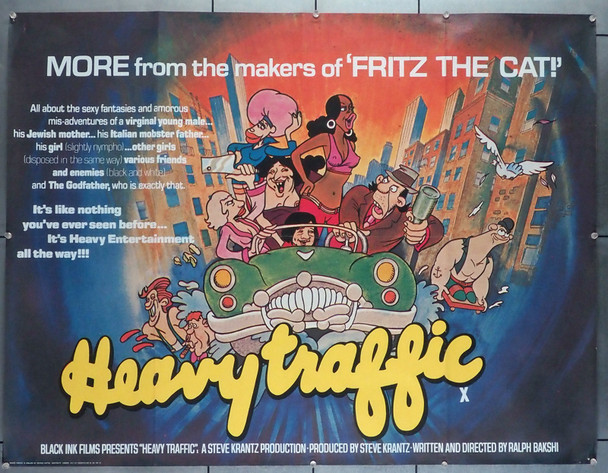 Heavy Traffic (1973) Original Movie Poster