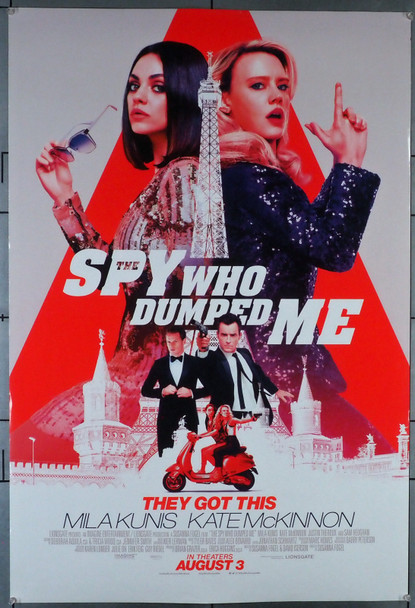 The Spy Who Dumped Me (2018) Original Movie Poster
