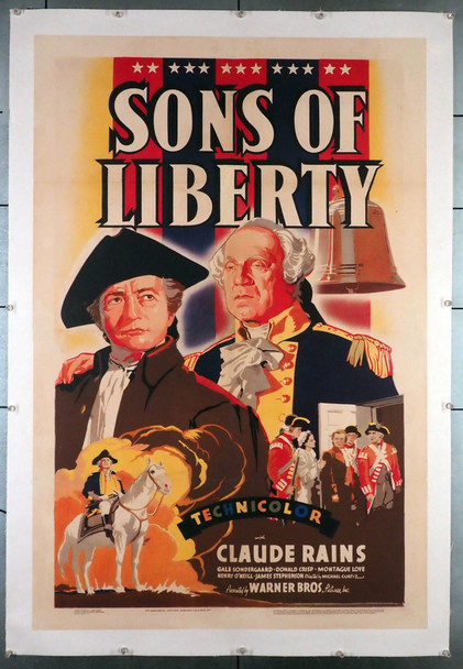 Sons Of Liberty (1939) Original Movie Poster