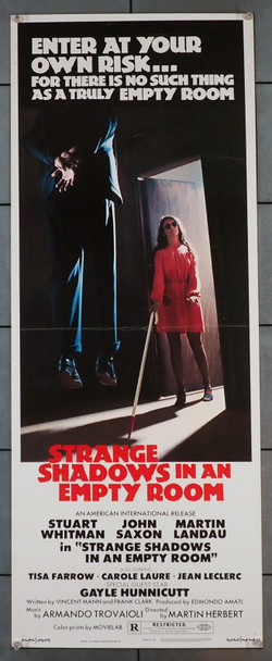 Strange Shadows In An Empty Room (1976) Original Movie Poster
