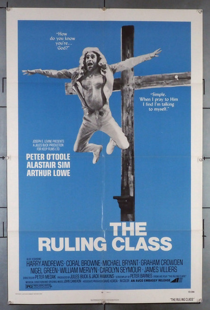 The Ruling Class (1972) Original Movie Poster
