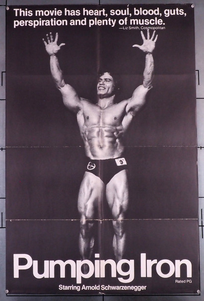 Pumping Iron (1977) Original Movie Poster