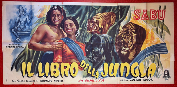 The Jungle Book (1942) Original Movie Poster
