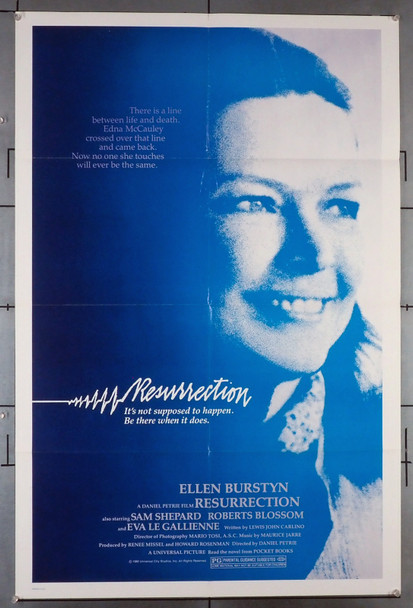 Resurrection (1980) Original Movie Poster