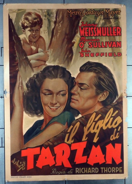 Tarzan Finds A Son! (1939) Original Movie Poster