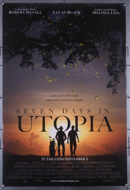 Seven Days In Utopia (2011) Original Movie Poster