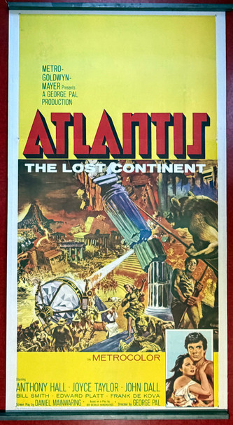 Atlantis:The Lost Continent (1961) Original Movie Poster