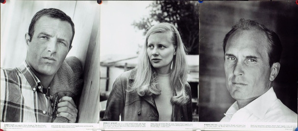 RAIN PEOPLE, THE (1969) 4877 Original Warner Brothers Set of 12 Oversized Gelatin Silver Prints  (11x14).  Very fine condition.  Three portrait stills are shown.