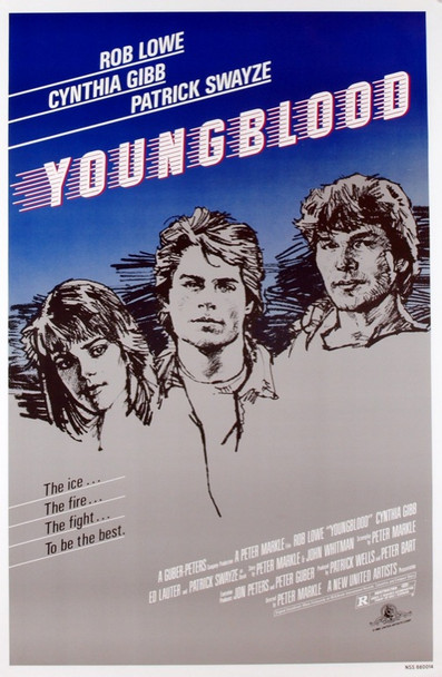 YOUNGBLOOD (1986) 1689 Original MGM/United Artists One Sheet Poster (27x41). Rolled. Very fine condition.
