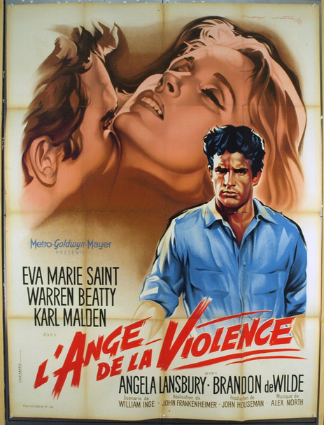 ALL FALL DOWN (1962) 21787 Original French Grande Poster (47x63).  Folded.  Fine Condition.