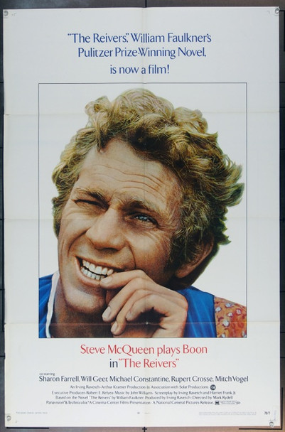 REIVERS, THE (1970) 10828 Original National General Pictures One Sheet Poster (27x41). Folded. Very good condition.