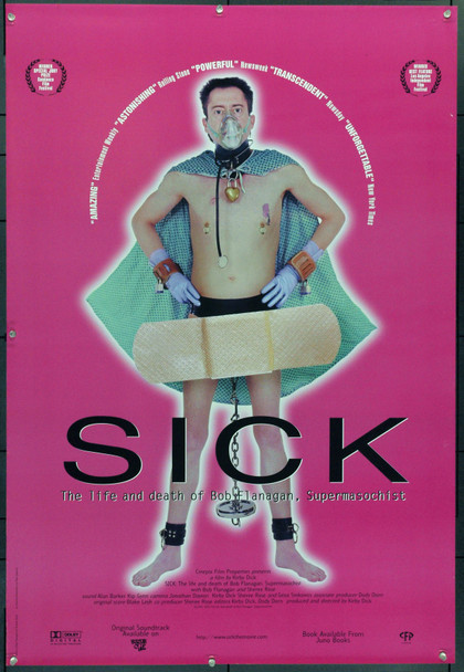 SICK (1997) 15572 Original CFP One Sheet Poster (27x41).  Unfolded.  Very Good To Fine.