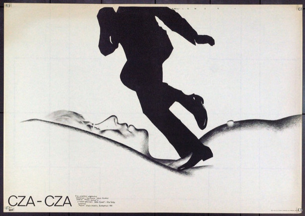 CHA-CHA-CHA  (1982) 22348 Original Polish Poster (27x38).  Artwork By Wasilewski.  Unfolded.  Very Fine.
