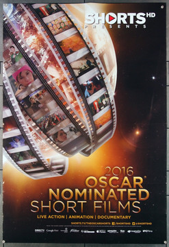 OSCAR NOMINATED SHORT FILMS,THE (10'S ) 26881 Magnolia Pictures Original One-Sheet Poster (27x40) Rolled  Fine Condition