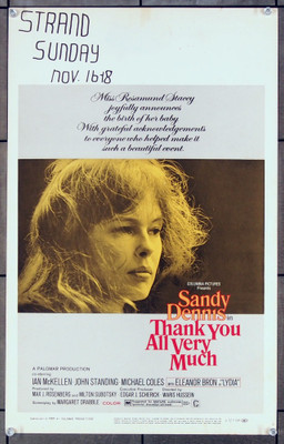 Original Touch Of Love, A (1969) movie poster in C8 condition for